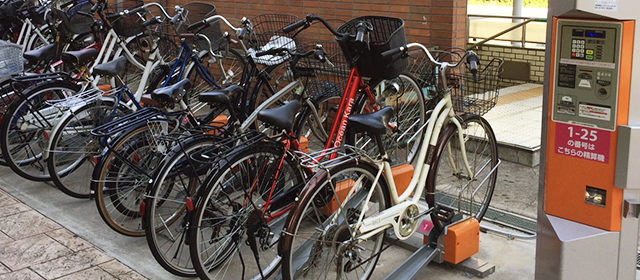 自転車・バイク用駐輪システム